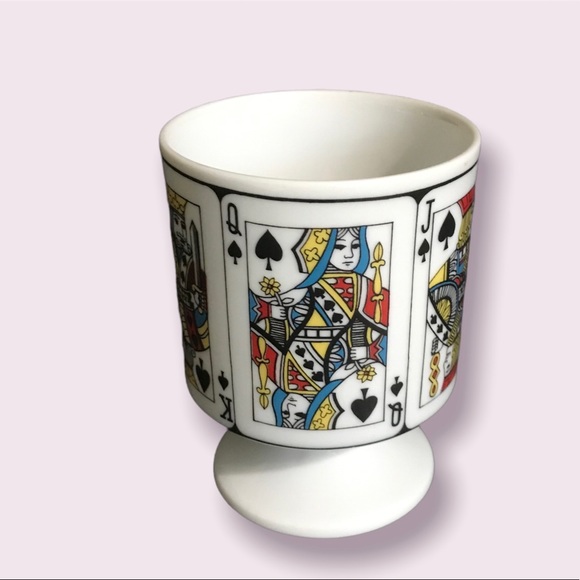 Spade Royal Flush pedestal mug, Japan - Picture 2 of 5